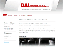 Tablet Screenshot of dal-autoservice.de